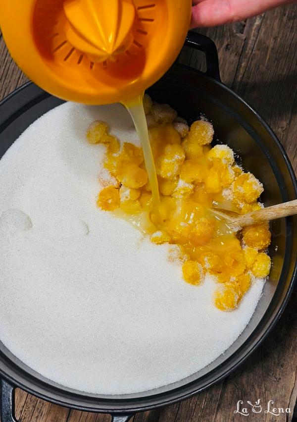 Dulceață de Corcodușe, sau Confiture de Mirabelles - Pas 4