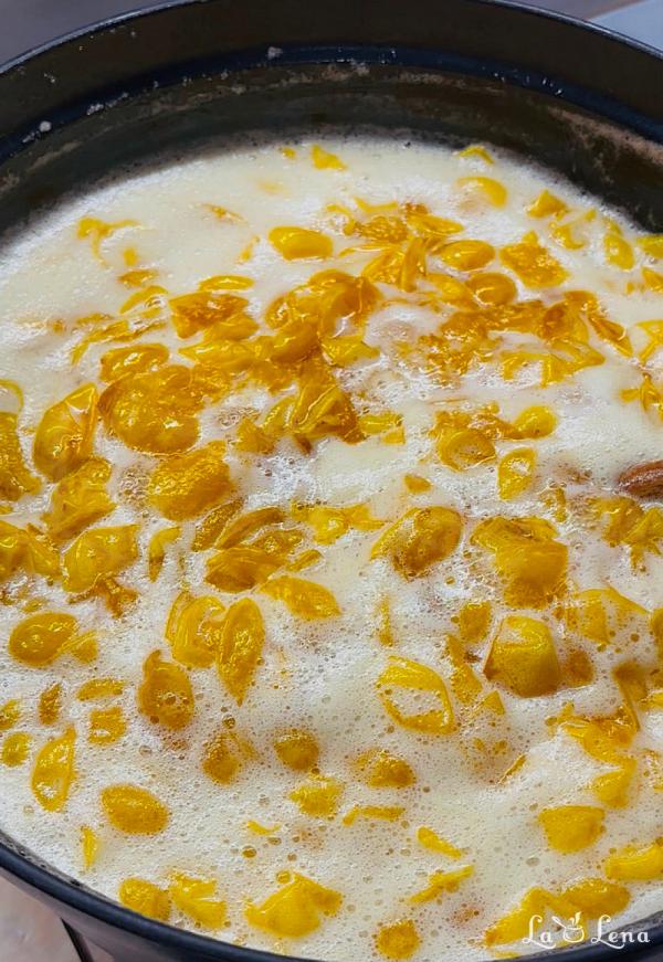 Dulceață de Corcodușe, sau Confiture de Mirabelles - Pas 6