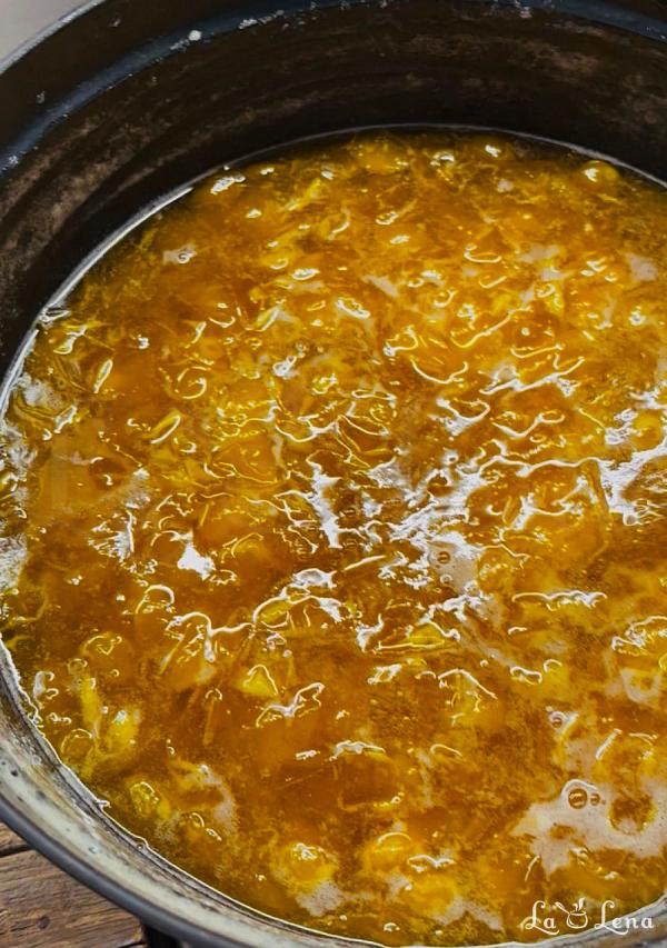 Dulceață de Corcodușe, sau Confiture de Mirabelles - Pas 7