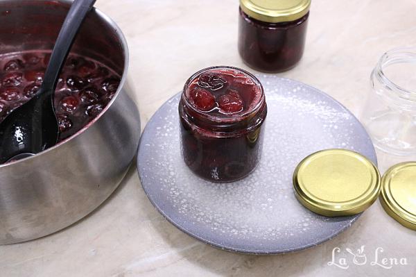 Dulceață de cireșe cu lămâie și ghimbir - Pas 7