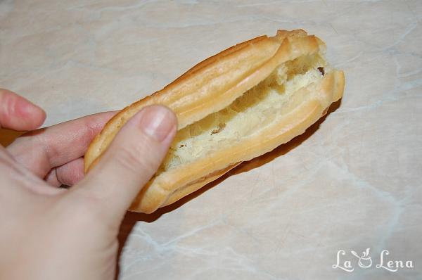Eclere cu cremă de vanilie - Pas 12