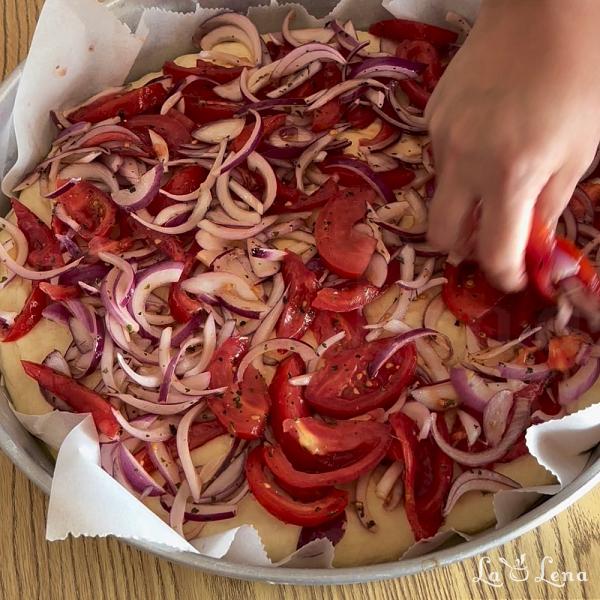 Focaccia Grecească - Ladenia - Pas 14