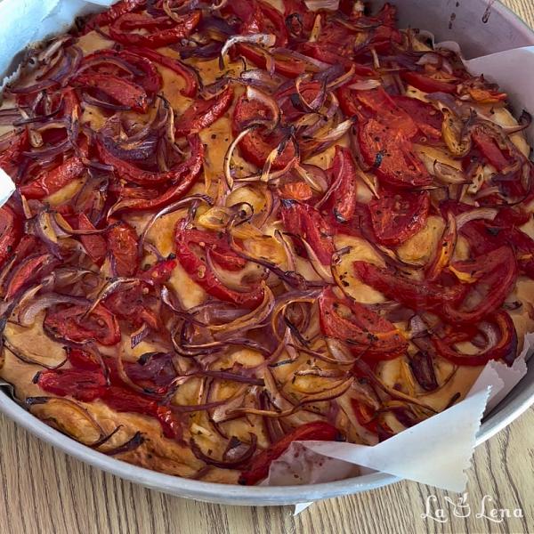 Focaccia Grecească - Ladenia - Pas 16