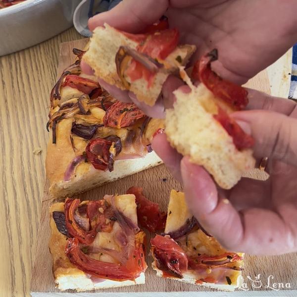 Focaccia Grecească - Ladenia - Pas 17