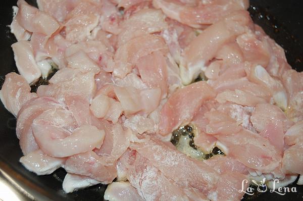 Fricassee de pui cu smântână - Pas 4