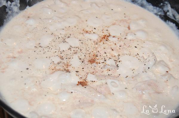 Fricassee de pui cu smântână - Pas 8