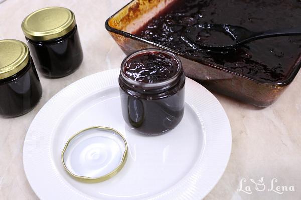 Gem de prune, la cuptor - Pas 10