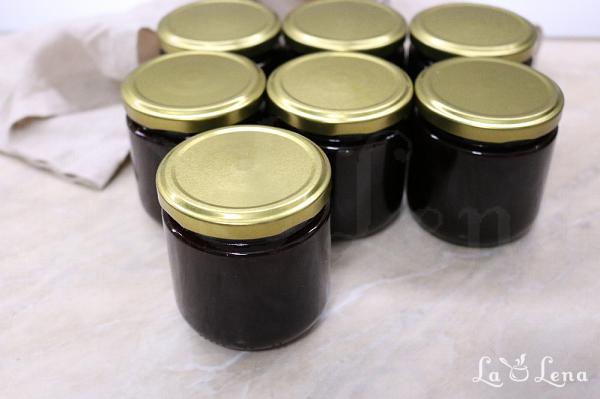 Gem de prune, la cuptor - Pas 11