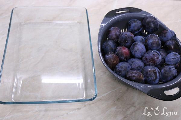 Gem de prune, la cuptor - Pas 2