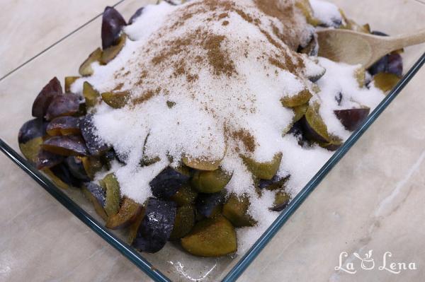 Gem de prune, la cuptor - Pas 4