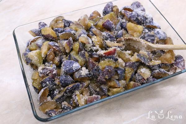 Gem de prune, la cuptor - Pas 5