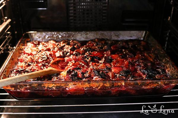 Gem de prune, la cuptor - Pas 6