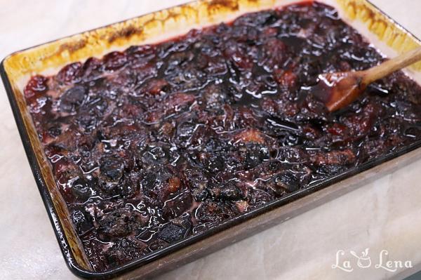 Gem de prune, la cuptor - Pas 7
