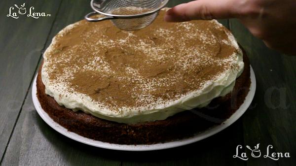 Gingerbread Cake, sau Prăjitură de Turtă Dulce - Pas 13