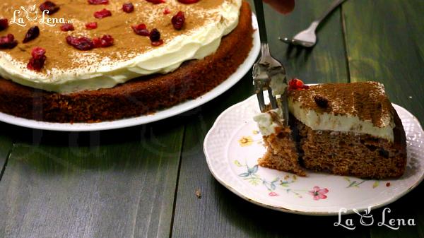 Gingerbread Cake, sau Prăjitură de Turtă Dulce - Pas 14