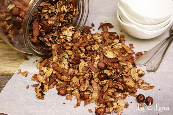 Granola Low-Carb - Pas 12