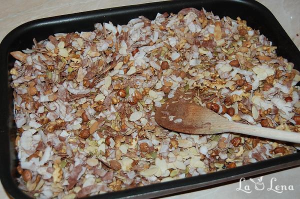 Granola Low-Carb - Pas 7