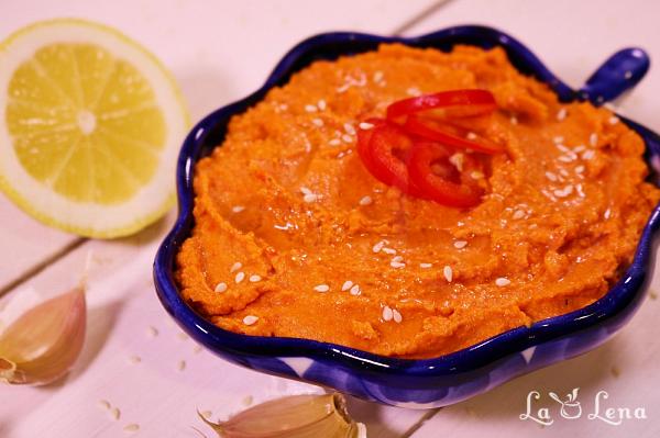 Hummus cu ardei copți - Pas 6