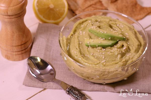 Hummus cu avocado - Pas 5