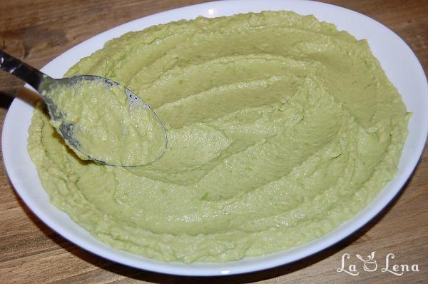 Hummus cu mazăre verde și mentă - Pas 6