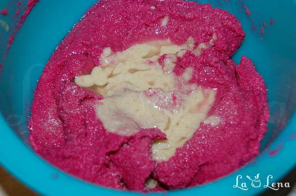 Hummus cu sfecla rosie - Pas 5