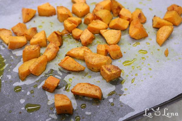 Hummus de linte și cartofi dulci - Pas 2