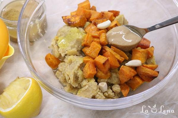 Hummus de linte si cartofi dulci - Pas 4