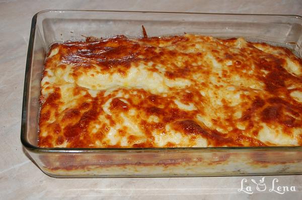 Lasagna cu pui si ciuperci - Pas 9