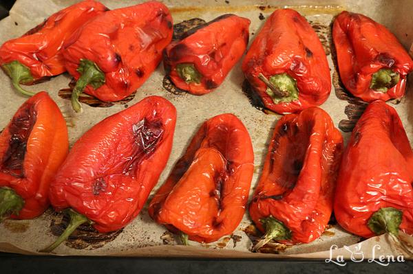 Muhammara - Pate arabesc din ardei copți și nuci - Pas 2