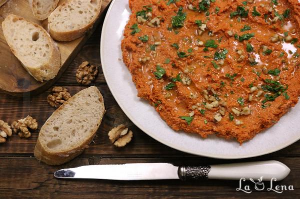 Muhammara - Pate arabesc din ardei copți și nuci - Pas 8