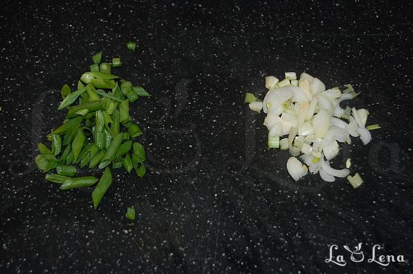 Noodles chinezești cu pui și legume - Pas 4