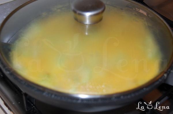 Omletă cu dovlecei - Pas 4