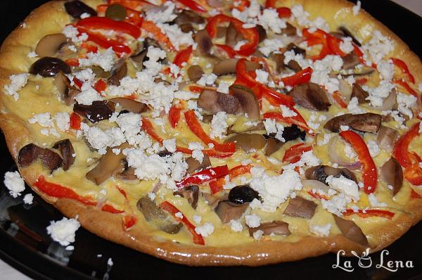 Omleta-pizza