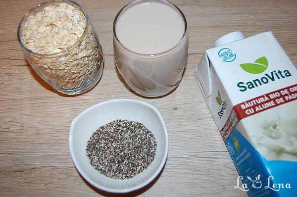 Overnight Oats - terci de ovaz la rece, fara fierbere - Pas 3