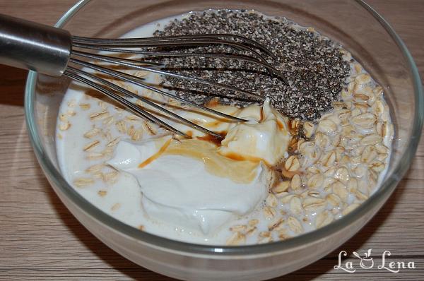 Overnight Oats - terci de ovaz la rece, fara fierbere - Pas 4