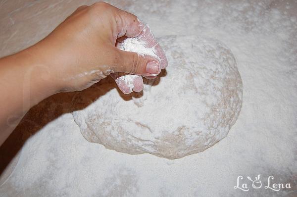 Pâine Ciabatta fără frământare și rapidă - Pas 7