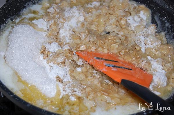 Pere coapte "à la crumble" - Pas 2