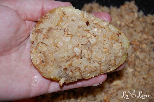 Pere coapte "à la crumble" - Pas 6