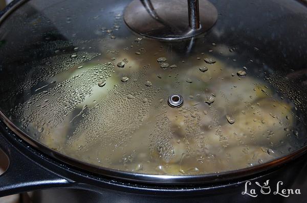 Pilaf țărănesc la cuptor, cu cartofi și pui - Pas 2