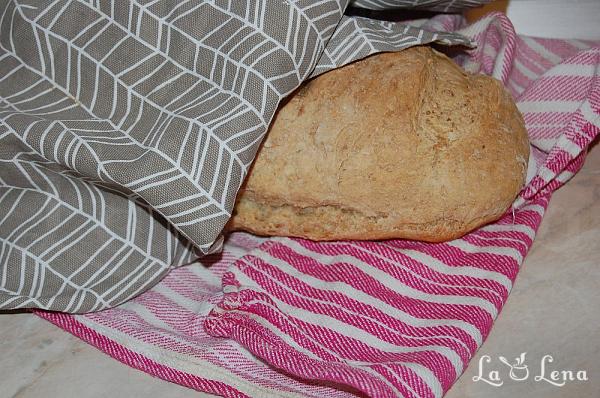 Pâine din 4 ingrediente, pentru începători - Pas 13