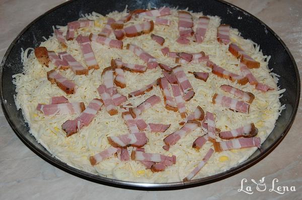 Pizza Carbonara - Pas 5