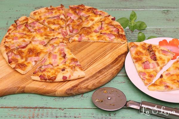 Pizza Carbonara - Pas 6