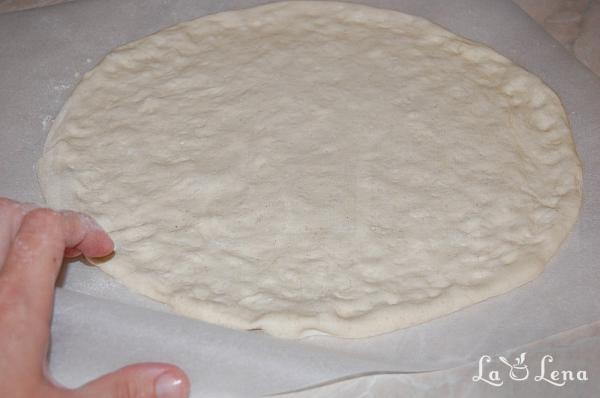 Pizza cu maia, fara drojdie - Pas 19
