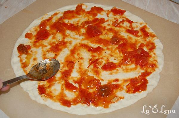 Pizza lui Gennaro, sau Pizza în stil italian - Pas 13