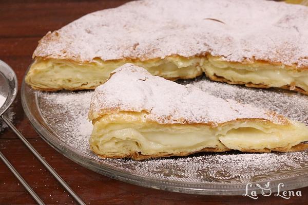 Plăcintă Egipteană cu cremă de vanilie - Feeter