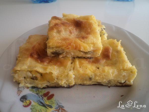 Plăcintă cu brânză cu foi yufka