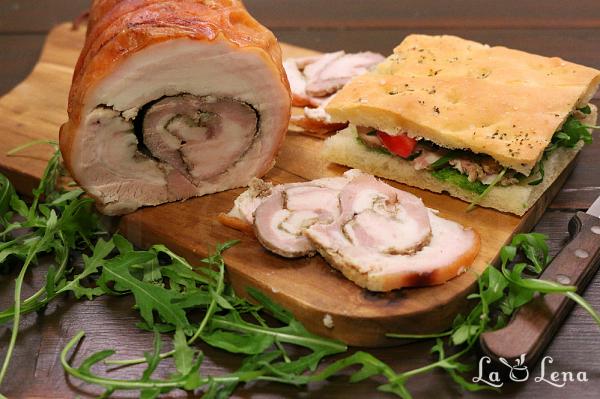 Porchetta - friptura italiana