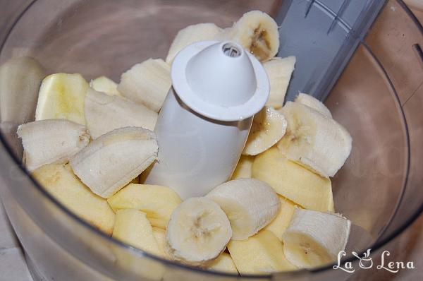 Prajitura aromata cu mere si banane(de post) - Pas 1