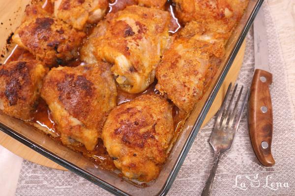 Pui crocant cu unt, la cuptor - Pas 8