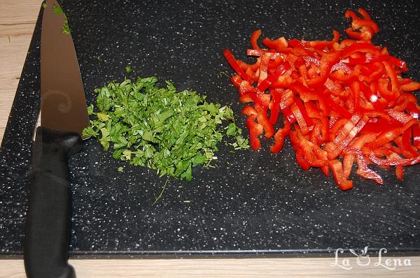 Quesadilla cu pui și legume - Pas 5